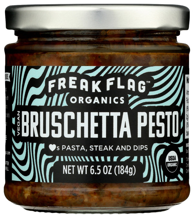 Freak Flag Organics: Sauce Tomato Pesto, 6.5 Oz