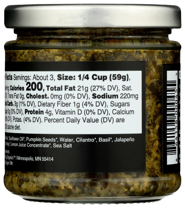 Freak Flag Organics: Organic Kale Pesto, 6.5 Oz