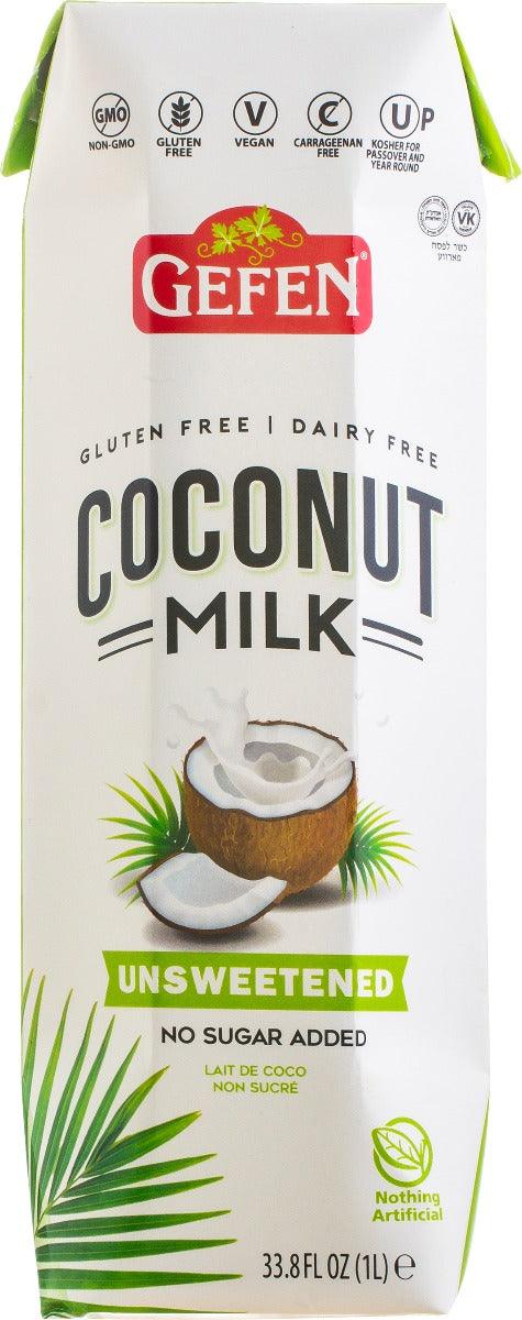 Gefen: Milk Coconut Unswetnd, 33.8 Fo - RubertOrganics