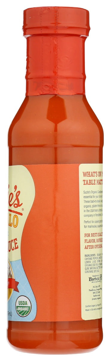 Suzie's: Organic Buffalo Wing Sauce, 12 Fo