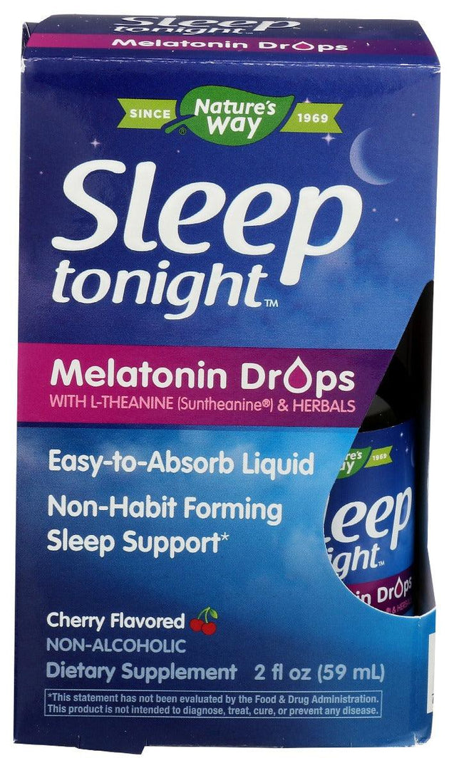 Natures Way: Sleep Tonight Melatonin Drops, 2 Fo - RubertOrganics