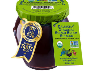 Dalmatia: Spread Super Berry, 8.5 Oz - RubertOrganics