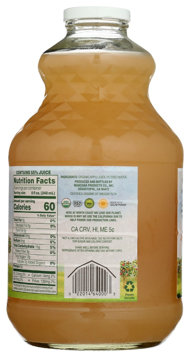 North Coast: Organic Kids Apple Juice Drink, 64 Fo