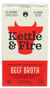 Kettle And Fire: Beef Cooking Broth, 32 Oz - RubertOrganics