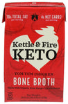 Kettle And Fire: Tom Yum Chicken Broth, 16.9 Oz - RubertOrganics