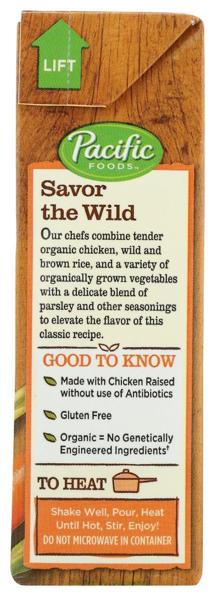 Pacific Foods: Soup Chkn Wild Rice, 17 Oz - RubertOrganics