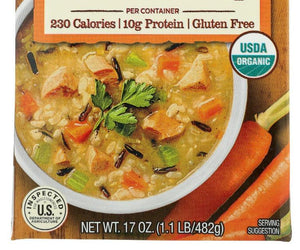 Pacific Foods: Soup Chkn Wild Rice, 17 Oz - RubertOrganics