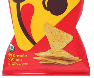 Hippeas: Tortilla Chip Sea Salt, 5 Oz - RubertOrganics