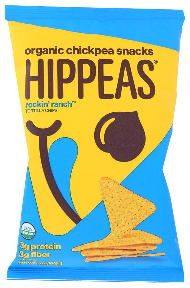 Hippeas: Tortilla Chip Ranch, 5 Oz - RubertOrganics