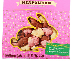 Annies Homegrown: Organic Neapolitan Bunny Grahams Cookies, 7.5 Oz