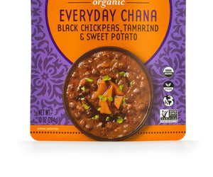 Maya Kaimal: Black Chickpeas Tamarind & Sweet Potato Organic Everyday Chana, 10 Oz