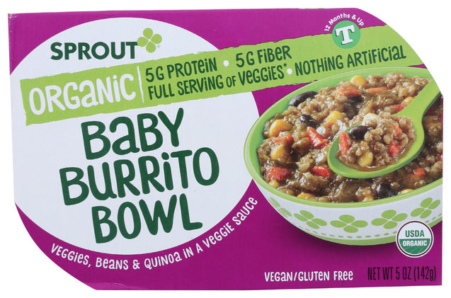 Sprout: Organic Baby Burrito Bowl, 5 Oz