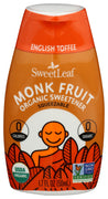 Sweetleaf Stevia: Monk Fruit Organic Sweetener English Toffee Squeezable, 1.7 Oz