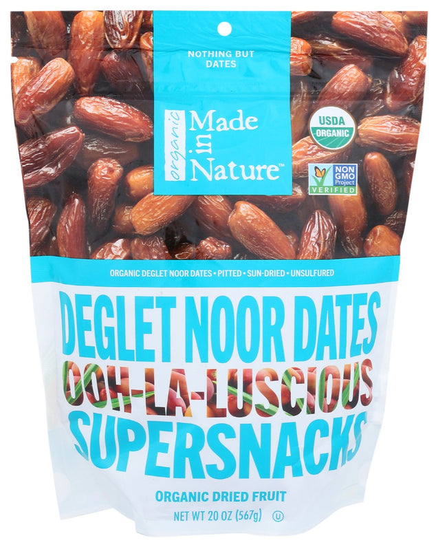 Made In Nature: Organic Dried Dates, 20 Oz