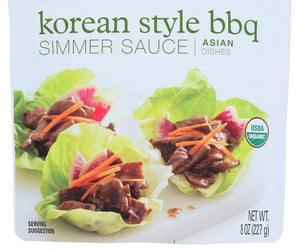 Simply Organic: Korean Bbq Simmer Sauce, 8 Oz