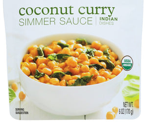 Simply Organic: Coconut Curry Simmer Sauce, 6 Oz