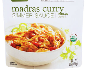Simply Organic: Madras Curry Simmer Sauce, 6 Oz