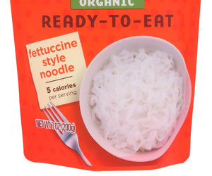 Miracle Noodle: Ready To Eat Organic Fettuccine, 7 Oz