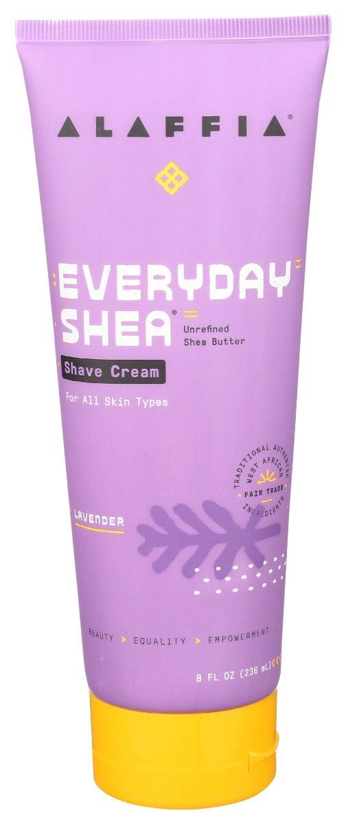 Alaffia: Everyday Shea Shave Cream Lavender, 8 Fo - RubertOrganics
