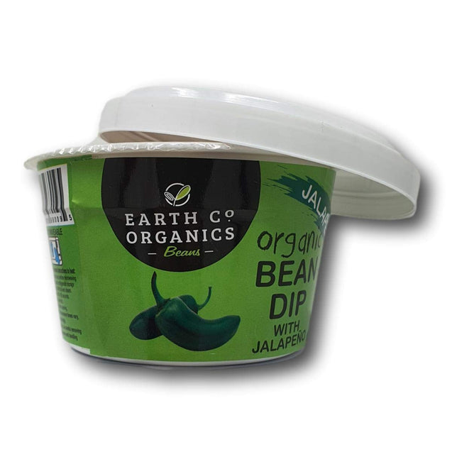 Earth Co Organics Beans: Dip Bean Jalapeno, 11 Oz