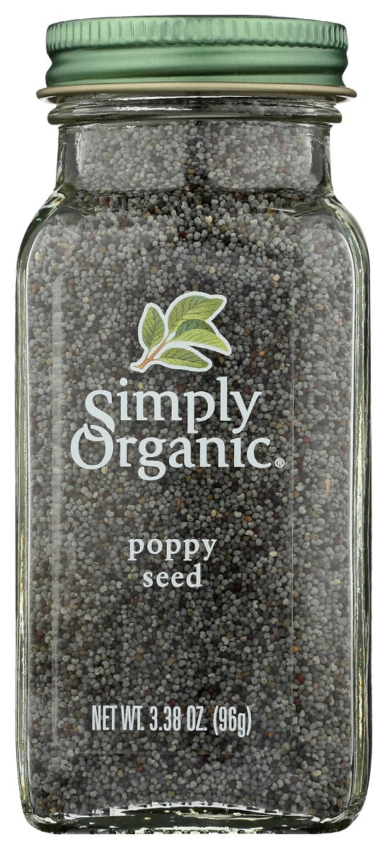 Simply Organic: Poppy Seed Whole Org, 3.38 Oz