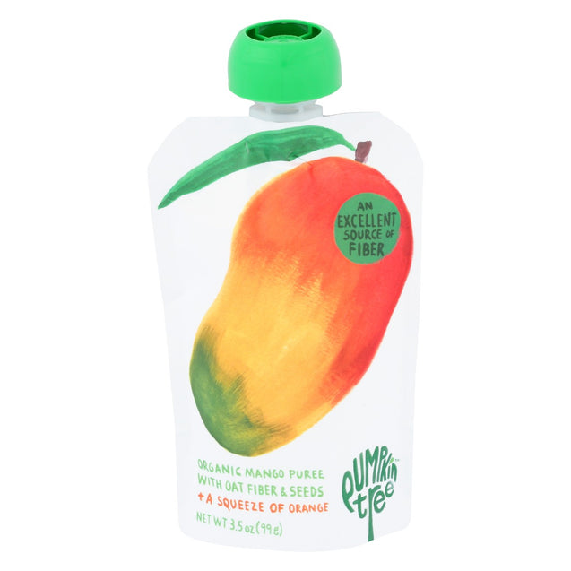 Pumpkin Tree: Organic Mango Puree With Orange, 3.5 Oz