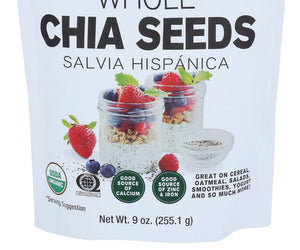 Badia: Chia Seeds Organic, 9 Oz