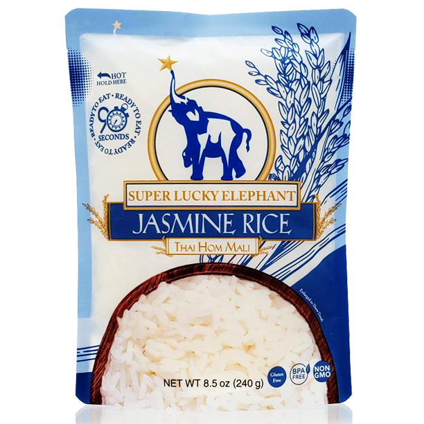 Super Lucky Elephant: Jasmine Rice, 8.5 Oz