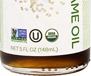 J Basket: Organic Sesame Oil, 5 Fo