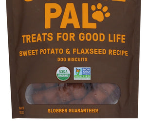 Cookie Pal: Organic Sweet Potato & Flaxseed Recipe Dog Biscuits, 10 Oz