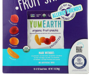 Yumearth: Organic Fruit Snacks, 7 Oz