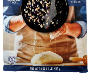 Just About Foods: Organic Blue Corn Flour, 1 Lb