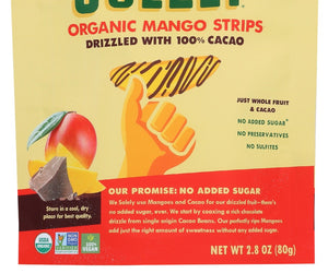 Solely: Mango Cacao Dried Strips, 2.8 Oz
