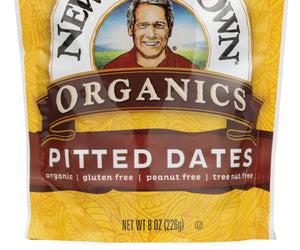 Newmans Own Organic: Pitted Dates Organic, 8 Oz