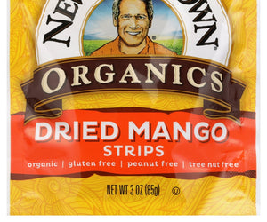 Newmans Own Organic: Dried Mango Strips Organic, 3 Oz