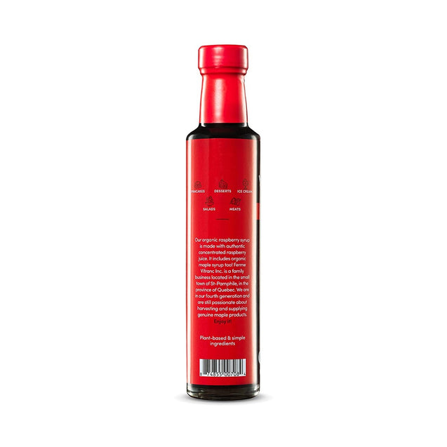 Vifranc: Organic Raspberry Syrup, 250 Ml