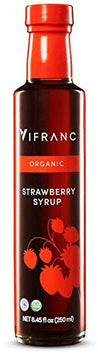 Vifranc: Organic Strawberry Syrup, 250 Ml