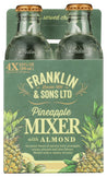 Franklin & Sons: Pineapple & Almond 4pk, 800 Ml