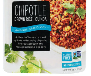 La Tortilla Factory: Chipotle Brown Rice + Quinoa, 8.5 Oz - RubertOrganics