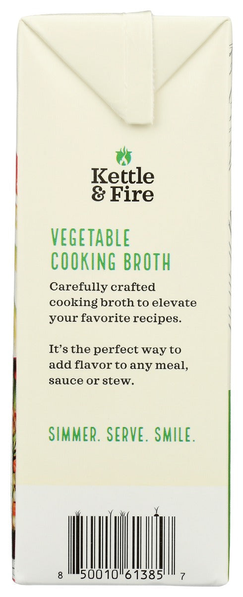 Kettle And Fire: Organic Vegetable Broth, 32 Oz