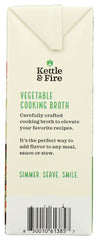 Kettle And Fire: Organic Vegetable Broth, 32 Oz