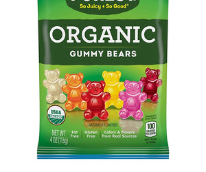 Black Forest: Organic Gummy Bears, 4 Oz