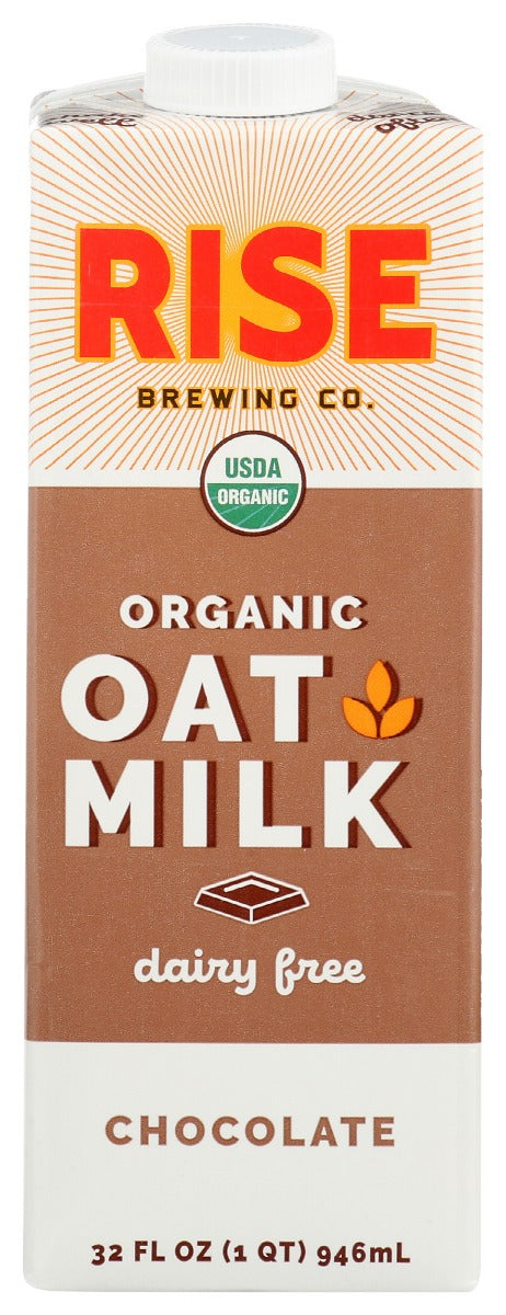 Rise Brewing Co: Organic Chocolate Oat Milk, 32 Fo