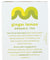 Helps: Organic Tea Ginger Lemon, 16 Bg