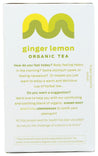 Helps: Organic Tea Ginger Lemon, 16 Bg