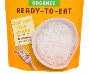 Miracle Noodle: Ready To Eat Organic Angel Hair, 7 Oz