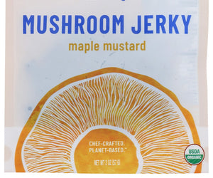 Eat The Change: Organic Maple Mustard Mushroom Jerky, 2 Oz
