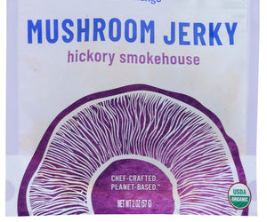 Eat The Change: Organic Hickory Smokehouse Mushroom Jerky, 2 Oz