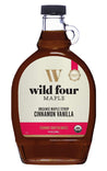 Wild Four: Organic Maple Syrup Cinnamon Vanilla, 8 Fo