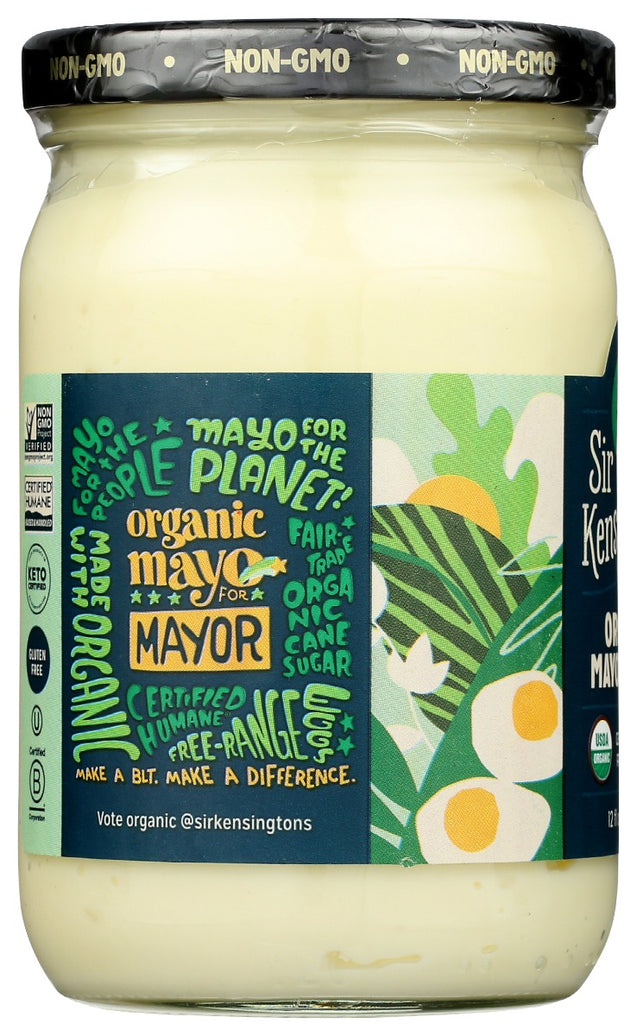 Sir Kensingtons: Organic Mayonnaise, 12 Oz